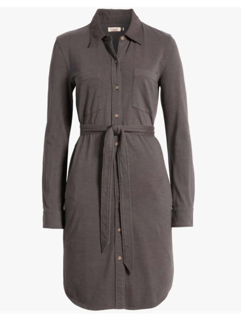 NEW Faherty Organic Cotton Sunwashed Seasons Knit Dress Shirtdress NWT G101